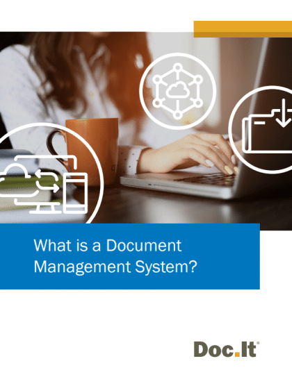 Guide: What is a Document Management System? | IRIS