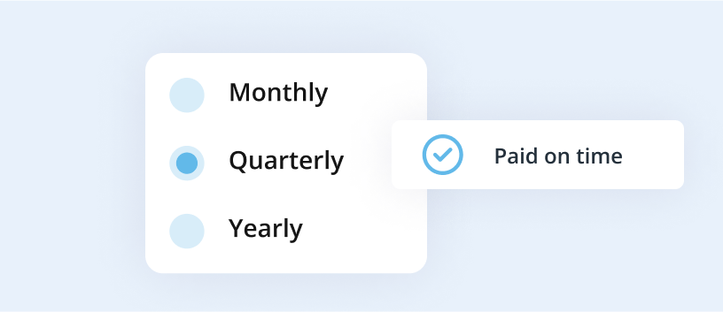 Payroll time selection